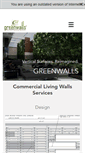 Mobile Screenshot of greenwalls.com